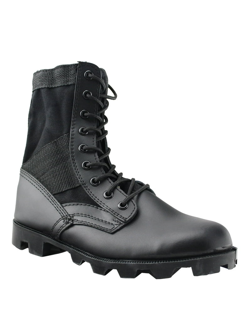 Mens G.I Type Jungle Boots Outdoor Military Boots Black Lace  display picture 1