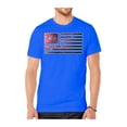 thumbnail image 1 of Mens Galaxy US Flag Short-Sleeve T-Shirt - Royal - X-Large, 1 of 1