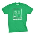 thumbnail image 1 of Mens Game Over T shirt Funny Wedding T shirts Humor Bachelor Party Novelty Tees Graphic Tees, 1 of 6