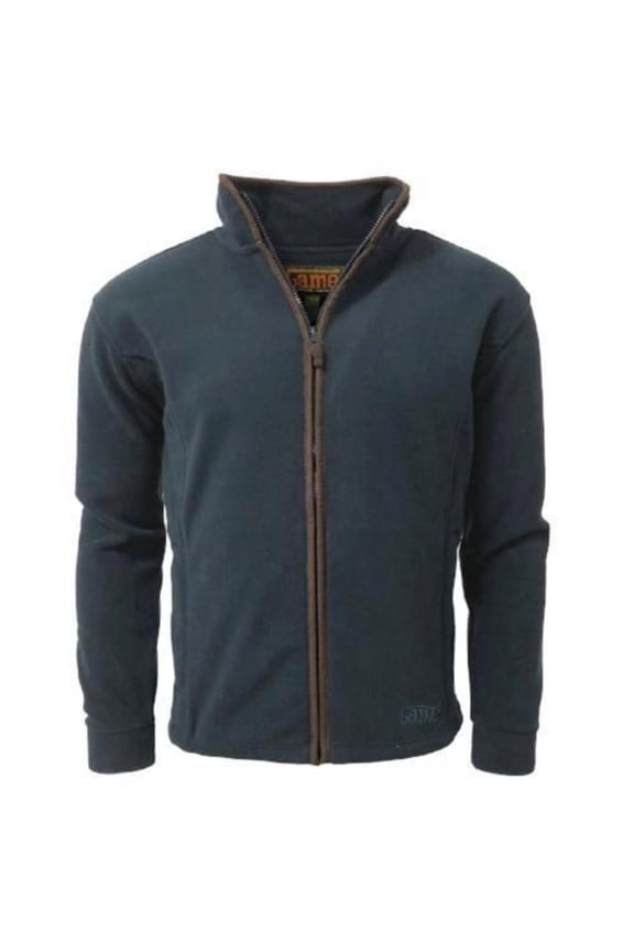 Mens Game Stanton Fleece Jacket - Gunmetal Grey XX-Large Grey