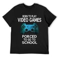 thumbnail image 1 of Mens Gamer Funny Quote Gaming Video Game Gift Boys Teens Girls T-Shirt Black, 1 of 5