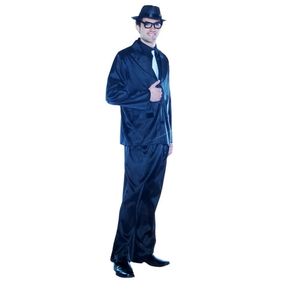Mens Gangster Mafia Adult Halloween Costume OSFM
