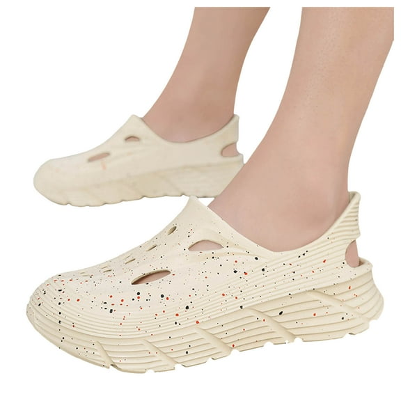 Mens Garden Clogs Shoes EVA Outdoor Quick Drying Platform Slip on Sandals Beach Summer Arch Support Slippers