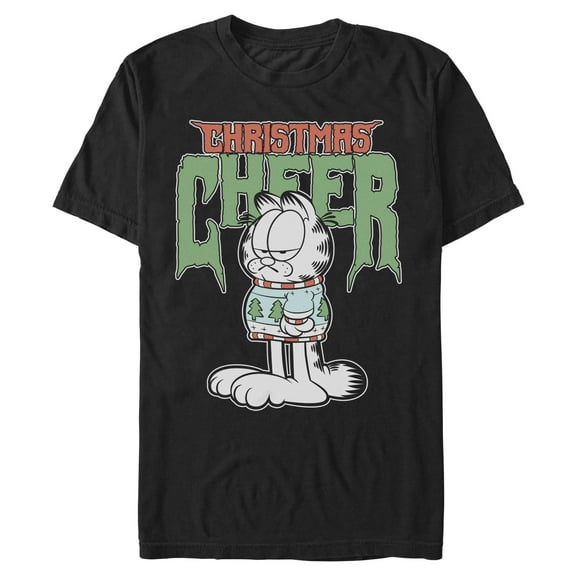 Mens Garfield Christmas Cheer T Shirt