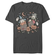 Mens Garfield Orange Cat and Odie Trick Or Treat T Shirt
