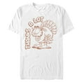 thumbnail image 1 of Mens Garfield Thanks A Lot Turkey T Shirt, 1 of 5