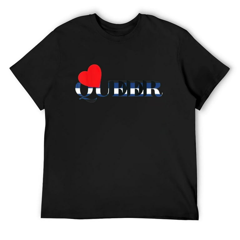 Mens Leather Pride Flag Mens Tee Mens Leather Pride Flag Mens Tee