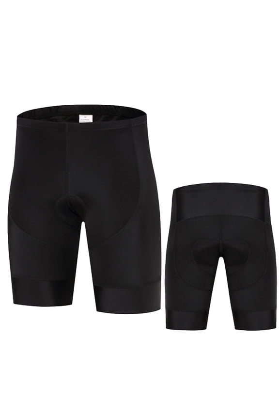 Mens Gel Padded Cycling Shorts Biking Riding Pants Bike Clothes Cycle Tights Black Size XXL