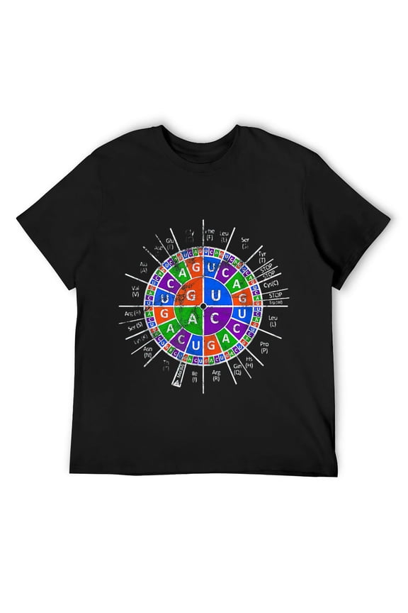 Mens Genetic Sun Biology Biochemist Science Geek Humor Gift T-Shirt Black