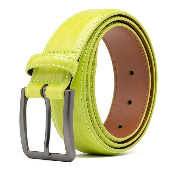 Mens Genuine Leather Belts for Men Dress Belt Many Colors