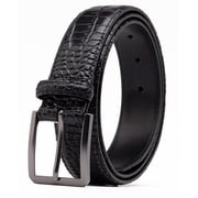 Mens Genuine Leather Belts for Men Dress Belt