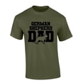 thumbnail image 1 of Mens German Shepherd Tshirt German Shepherd Dad Short Sleeve T-shirt-Military Green-xxxl, 1 of 1