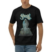 Mens GhoSt - Impera Cover Art Official T Shirt Cotton Fashion Casual Round Neck Short Sleeve Tees Black Small