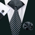 thumbnail image 1 of Mens Gift Set with NeckTie, Square, Cufflinks and Clip in Gift Box, 1 of 5