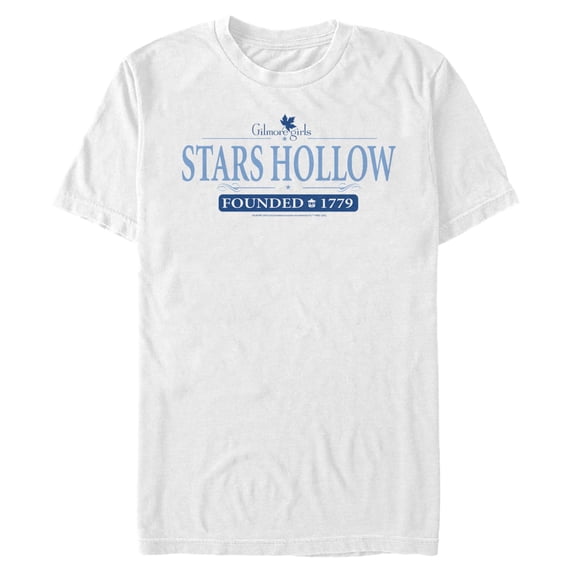 Mens Gilmore Girls Stars Hollow Founded 1779 T Shirt