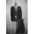 thumbnail image 1 of Mens Giorgio Fiorelli Modern Fit 2pc Charcoal Window Pane Formal Suit G79695, 1 of 9