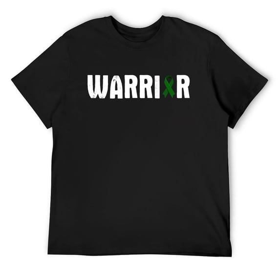 Mens Glaucoma Warrior - Awareness Fighter Quote Saying Ribbon T-Shirt Black X-Large