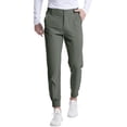thumbnail image 1 of Mens Golf Dress Pants Skinny Fit Tapered Slim Stretch Lightweight Quick Dry Chino with Pockets for Work Casual, XL, 1 of 4