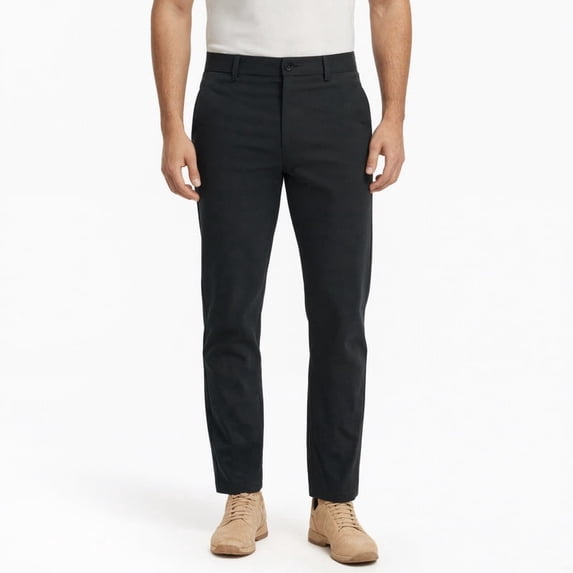 Mens Golf Pants Stretch Quick Dry Lightweight Work Dress Casual Trousers with Pockets