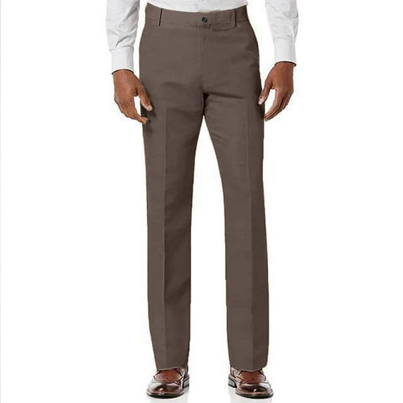 Mens Golf Pants Stretch Relaxed Fit - Lightweight Quick Dry Work Dress Pant Straight Leg Sun Protection with Pockets