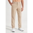 thumbnail image 1 of MASKERT Mens Golf Pants-Stretch Work Dress Pants Quick Dry Lightweight Casual Comfy Trousers with Pockets Khaki Various sizes, 1 of 8