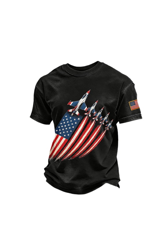 Mens Golf Polo Shirts Anniversary Print Fashion Short Sleeve Soft Beach Essentials for Men,Black,S