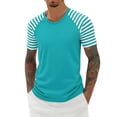 thumbnail image 1 of Mens Golf Polo Shirts Carnival Print Short Sleeve Breathable Mens Graphic T-Shirts,Mint Green,2XL, 1 of 4
