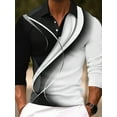 thumbnail image 1 of Mens Golf Polo Shirts Long Sleeve Performance Golf Polos for Men with Collar Work Shirts White 3XL, 1 of 5