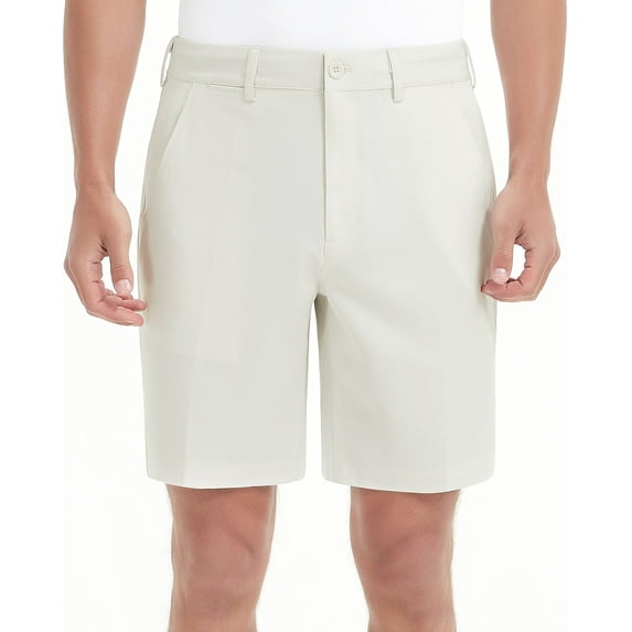 Mens Golf Shorts Stretch Bermuda Quick Dry Elastic Waist Relaxed Fit Shorts with Pockets