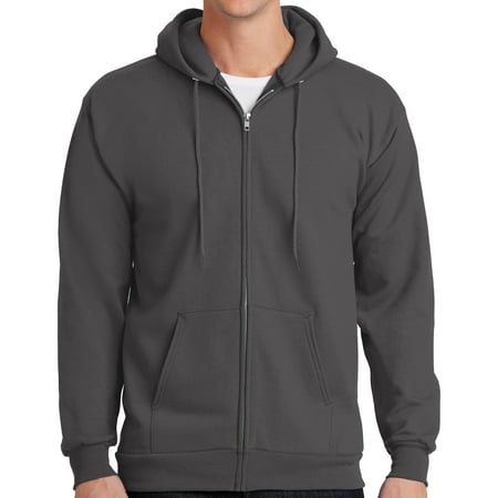 Mens Good Life Cotton Fleece Blend Full Zip Up Hoodies For Men