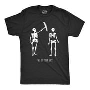 Mens Got Your Back Funny Halloween Skeleton Best Friend T shirt Graphic Tees
