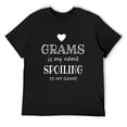 thumbnail image 1 of Mens Grams Is My Name Funny Grams Graphic Gifts For Grams Grandma T-Shirt Black Medium, 1 of 5