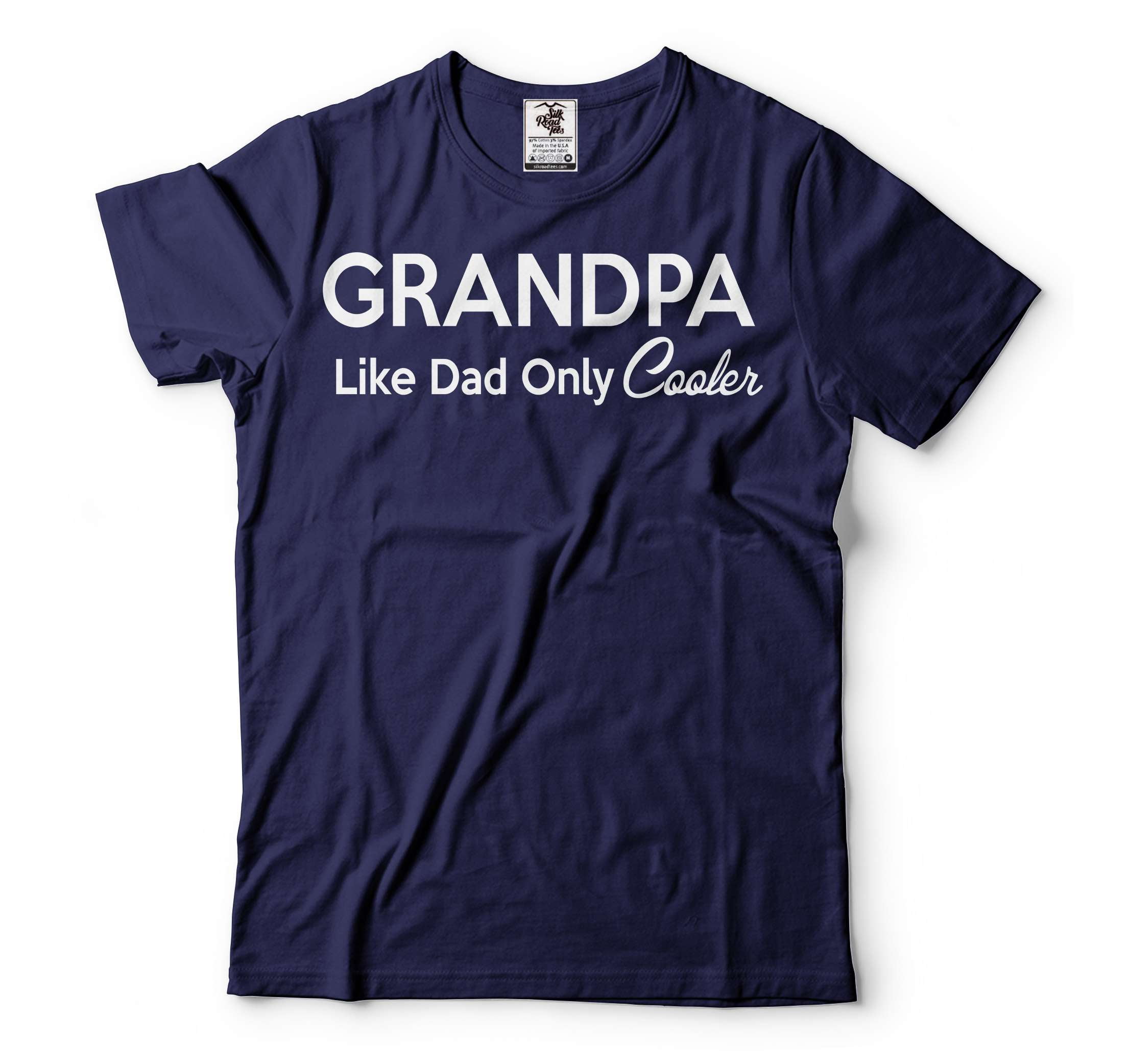 Elon University Grandpa Unisex T-Shirt – Officially Licensed, 100% Cotton, Printed In USA