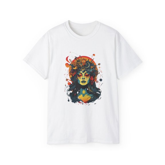 Mens Graphic Psychedelic Woman TShirt