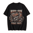 thumbnail image 1 of Men's 100% Cotton Short Sleeve Crewneck Graphic T-Shirt, Soft Breathable Moisture Wicking Casual Basic S-3XL, 1 of 7