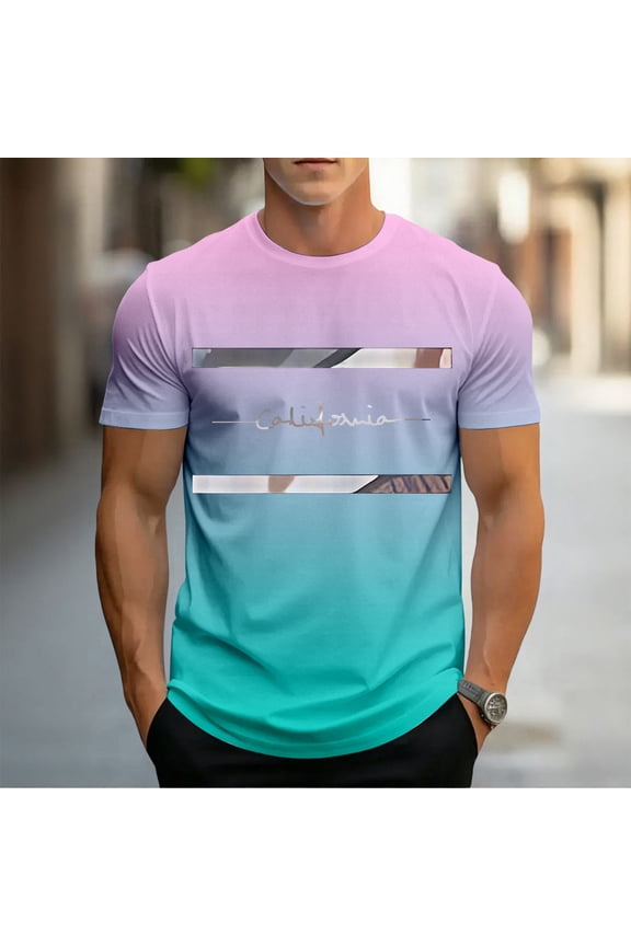 Mens Graphic T-shirts Short Sleeve Crewneck Tops 2026 World Soccer Ball Fire Graphic Personalized Casual T Shirts for Man Light Purple L