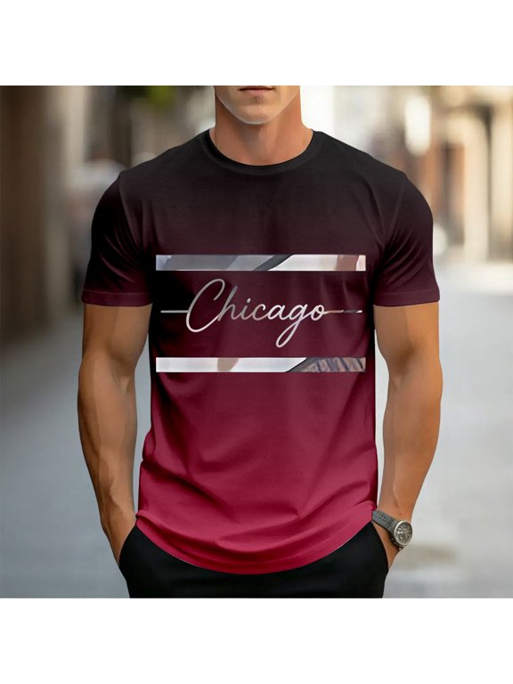 Mens Graphic T-shirts Short Sleeve Crewneck Tops Custom 2026 Soccer World Team Badge Summer T Shirts for Man Brick Red L