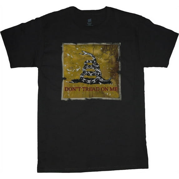 Mens Graphic Tee Don't Tread on Me Flag T-shirt