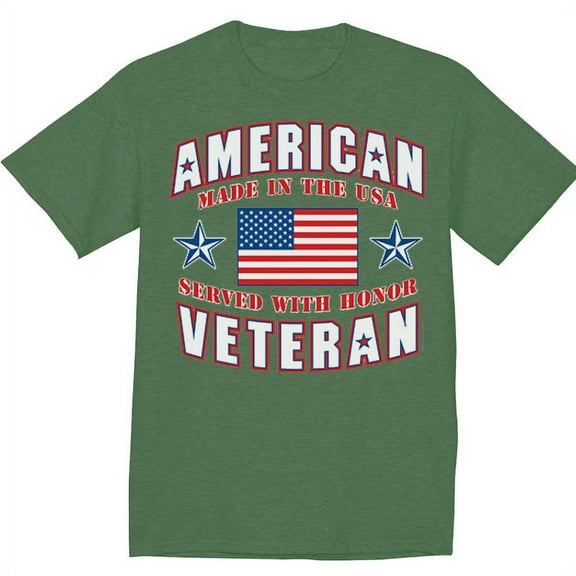 Mens Graphic Tees American Veteran T-shirt