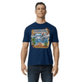 thumbnail image 1 of Mens Graphic Tees Aviation Souvenir Florida T-shirt Short Sleeve Tee, 1 of 4