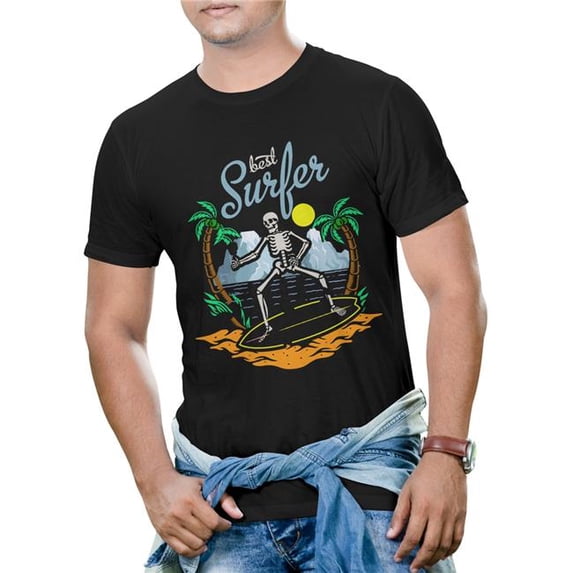Mens Graphic Tees Cool Design Novelty Casual Streetwear T-Shirts, Assorted Color - Extra Large