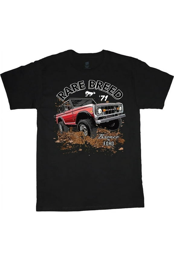 Mens Graphic Tees Ford Bronco T-shirt