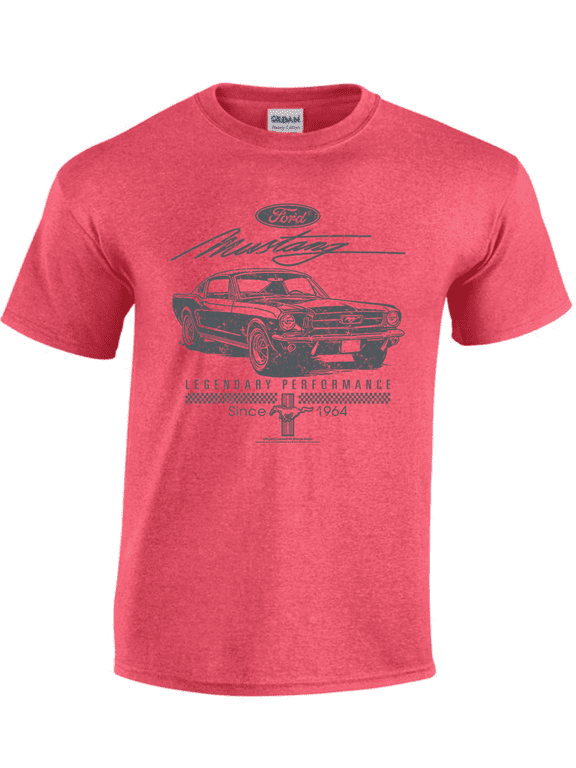 Mens Graphic Tees Ford Mustang T-shirt Dad Gifts Birthday Father Husband
