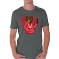 thumbnail image 1 of Mens Graphic Tees - Nerd Geek Cool - Streetwear Bear Shirts, 1 of 4
