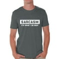 thumbnail image 1 of Mens Graphic Tees - Sarcasm It's What I Do Best Funny Tees, 1 of 4