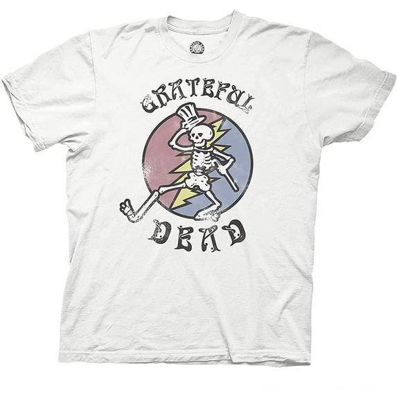 Mens Grateful Dead Rock Shirt - Grateful Dead Steal Your Face Skull Dancing Bear Vintage Tee