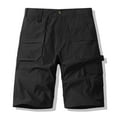 thumbnail image 1 of Mens Gray Cargo Shorts, Rugged Multi - Pockets, Durable, Summer Hiking & Adventures, 1 of 6