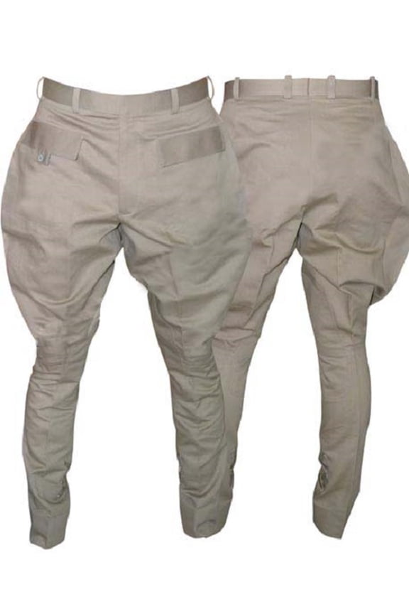 Mens Gray Jodhpur Polo Pants Hunting Horse Riding Trousers