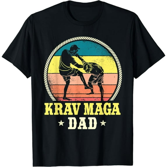 Mens Great Krav Maga Dad Israel Self Defense Martial Arts Men T-Shirt