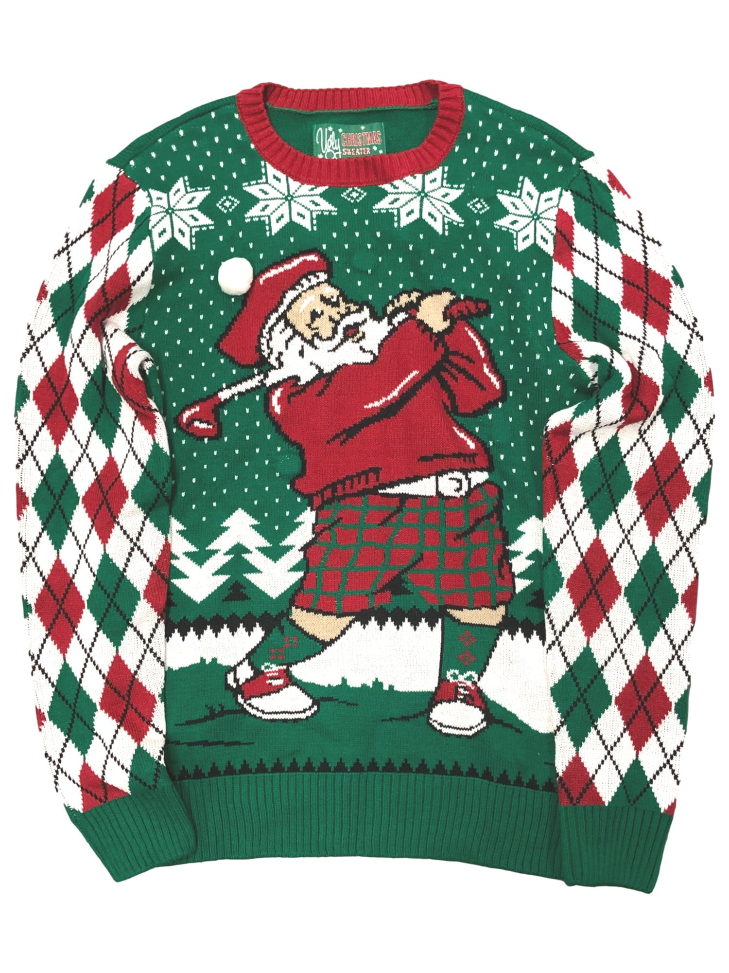 Golf Ugly Christmas Sweater Golf Ugly Christmas Sweater